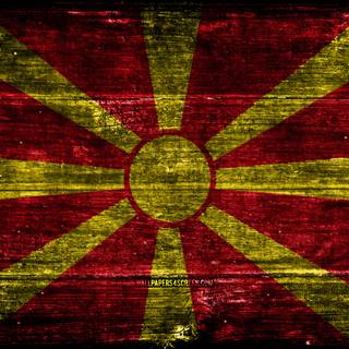 Flag Of North Macedonia