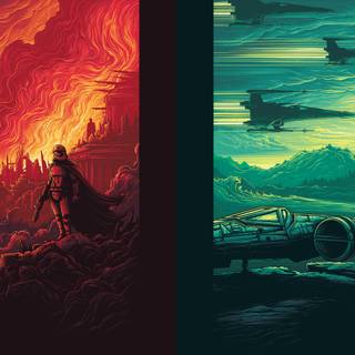 star wars 7680x2160