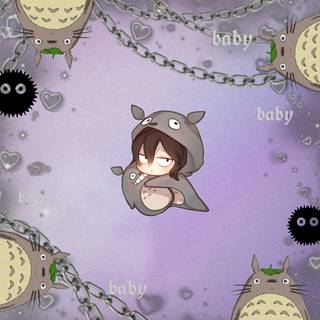 Cute Totoro wallpaper! for svara