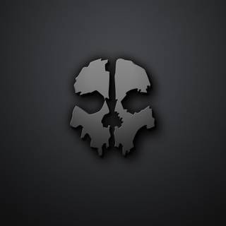 HD wallpaper: skull artwork minimalism gray background call of duty call of duty ghosts dishonored free download
