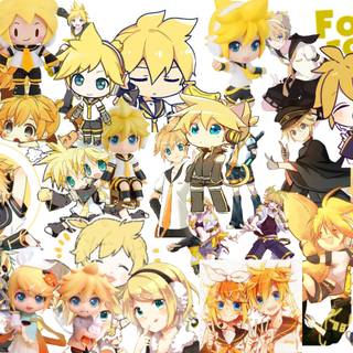 Len & Rin wallpaper!!11!!1!