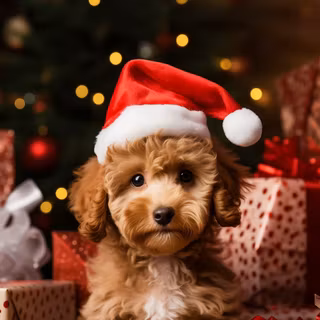 Christmas Maltipoo