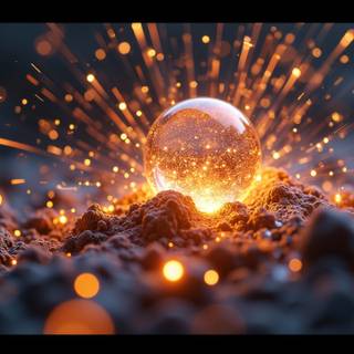 sparks, atoms, nuclear fusion