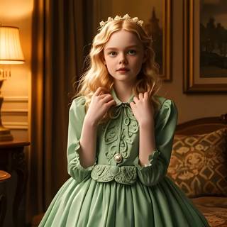 A Childhood Portrait of Elle Fanning
