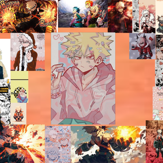 Bakugou wallpapers made by me