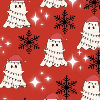 Spooky Christmas Ghosts