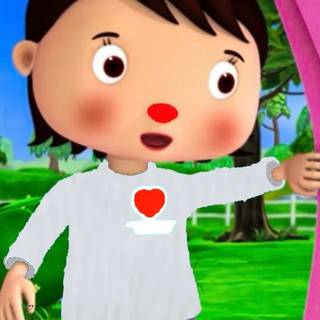 Little Baby Bum Mia wallpaper