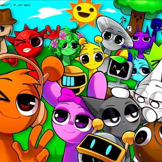 All sprunki wallpaper