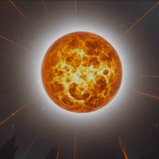 Hiberworld sun wallpaper 