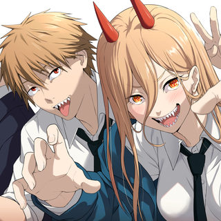 Aki, Denji, and Power