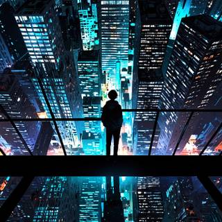 Boy at NIght Inspired by Tokyo Ghoul