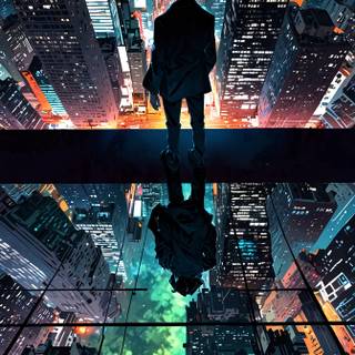 Boy at NIght Inspired by Tokyo Ghoul