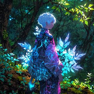 Ancient Forest anime inspired by Makoto Shinkai