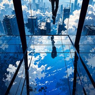 Otherwordly Boy inspired by Makoto Shinka