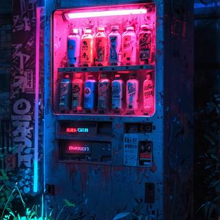 Neon Vending Machine
