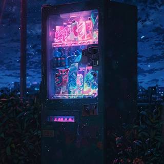 Neon Vending Machine