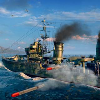 WORLD OF WARSHIPS WALLPAPER