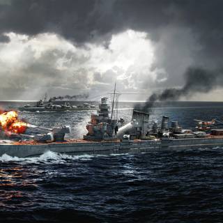 WORLD OF WARSHIPS WALLPAPER