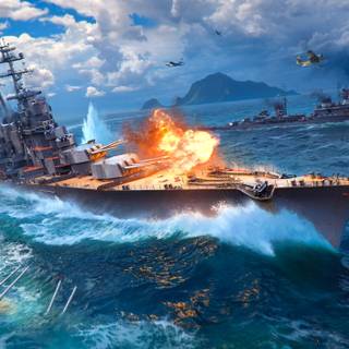 WORLD OF WARSHIPS WALLPAPER