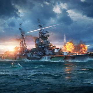 WORLD OF WARSHIPS WALLPAPER
