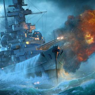WORLD OF WARSHIPS WALLPAPER