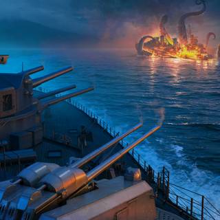 WORLD OF WARSHIPS WALLPAPER