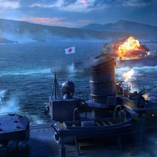 WORLD OF WARSHIPS WALLPAPER