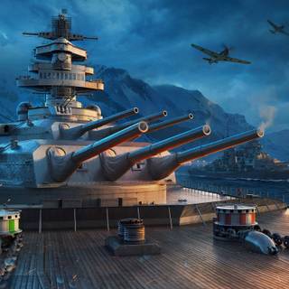 WORLD OF WARSHIPS WALLPAPER