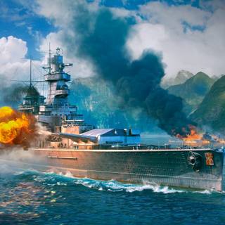 WORLD OF WARSHIPS WALLPAPER