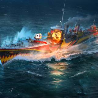 WORLD OF WARSHIPS WALLPAPER