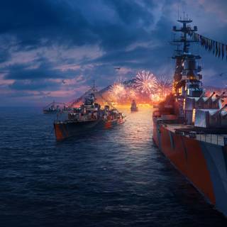 WORLD OF WARSHIPS WALLPAPER