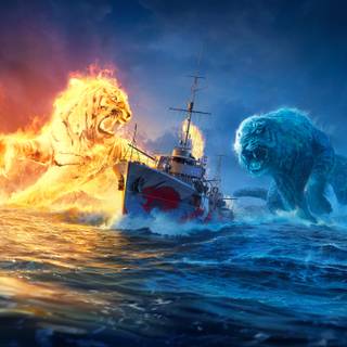 WORLD OF WARSHIPS WALLPAPER