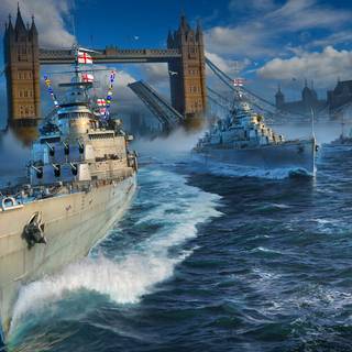 WORLD OF WARSHIPS WALLPAPER