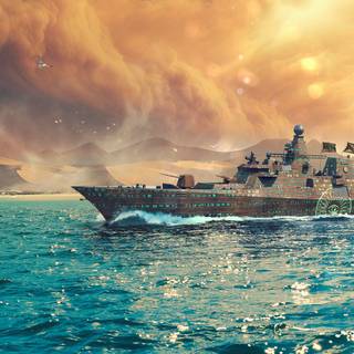 WORLD OF WARSHIPS WALLPAPER