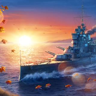 WORLD OF WARSHIPS WALLPAPER