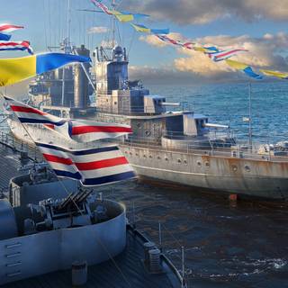 WORLD OF WARSHIPS WALLPAPER