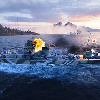 WORLD OF WARSHIPS WALLPAPER
