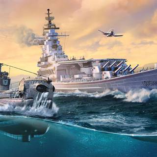 WORLD OF WARSHIPS WALLPAPER