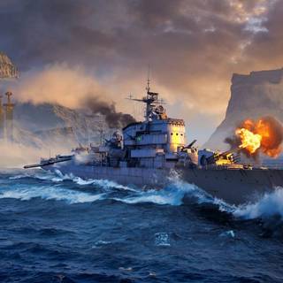 WORLD OF WARSHIPS WALLPAPER