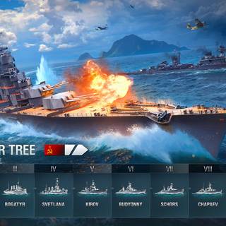 WORLD OF WARSHIPS WALLPAPER