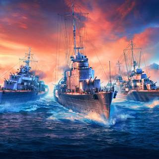 WORLD OF WARSHIPS WALLPAPER