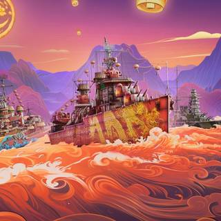 WORLD OF WARSHIPS WALLPAPER