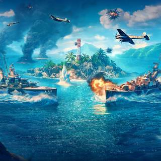 WORLD OF WARSHIPS WALLPAPER