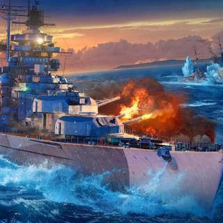 WORLD OF WARSHIPS WALLPAPER