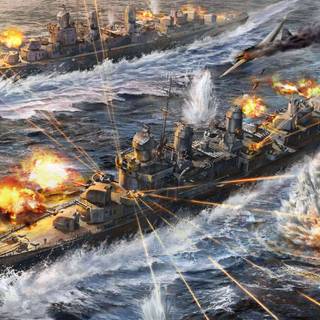 WORLD OF WARSHIPS WALLPAPER