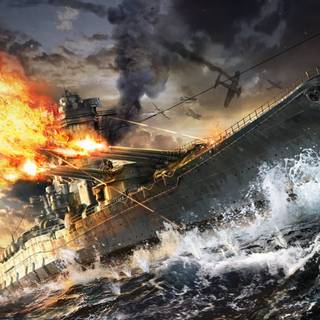 WORLD OF WARSHIPS WALLPAPER