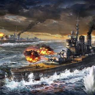 WORLD OF WARSHIPS WALLPAPER