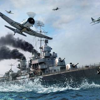 WORLD OF WARSHIPS WALLPAPER