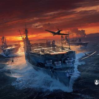 WORLD OF WARSHIPS WALLPAPER