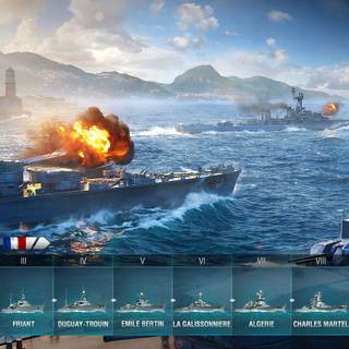 WORLD OF WARSHIPS WALLPAPER